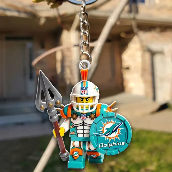 Miami Dolphins Football Team US Special Acrylic Keychain Gift For Fan SPTAKC001