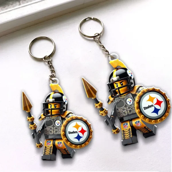 Pittsburgh Steelers Football Team US Special Acrylic Keychain Gift For Fan SPTAKC002 - Image 2
