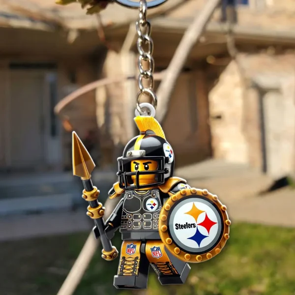 Pittsburgh Steelers Football Team US Special Acrylic Keychain Gift For Fan SPTAKC002
