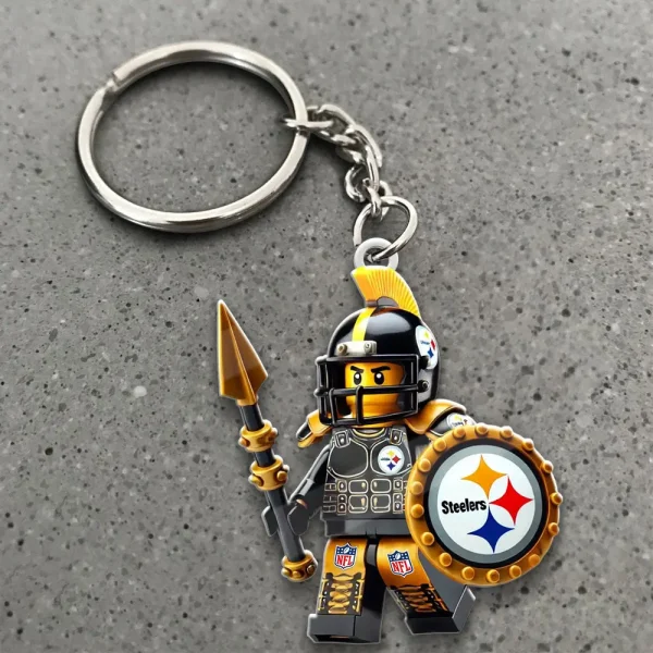 Pittsburgh Steelers Football Team US Special Acrylic Keychain Gift For Fan SPTAKC002 - Image 4