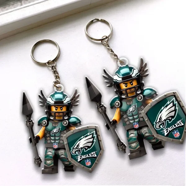 Philadelphia Eagles Football Team US Special Acrylic Keychain Gift For Fan SPTAKC004 - Image 2
