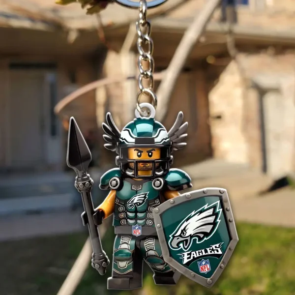 Philadelphia Eagles Football Team US Special Acrylic Keychain Gift For Fan SPTAKC004