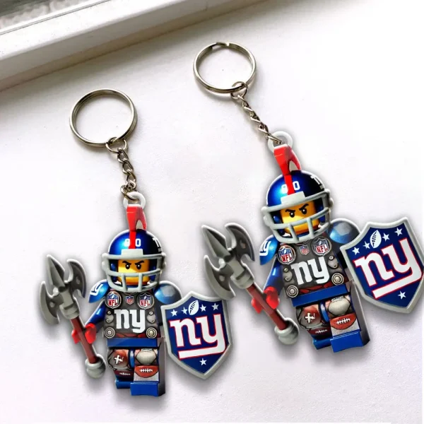New York Giants Football Team US Special Acrylic Keychain Gift For Fan SPTAKC005 - Image 2
