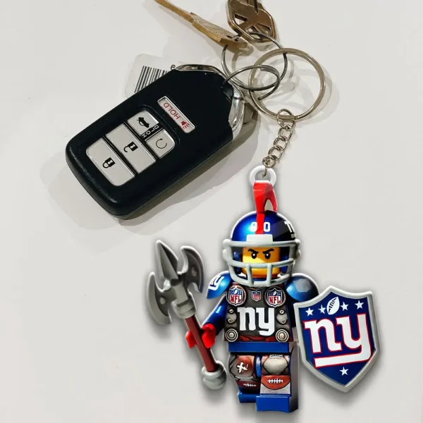 New York Giants Football Team US Special Acrylic Keychain Gift For Fan SPTAKC005 - Image 3
