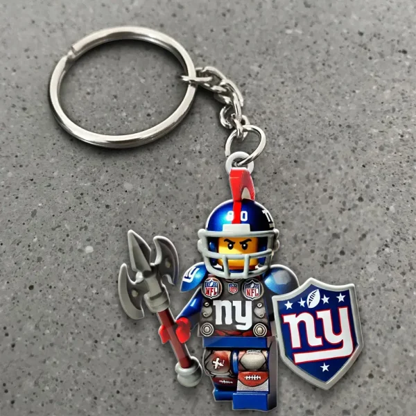 New York Giants Football Team US Special Acrylic Keychain Gift For Fan SPTAKC005 - Image 4