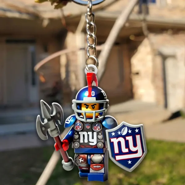 New York Giants Football Team US Special Acrylic Keychain Gift For Fan SPTAKC005