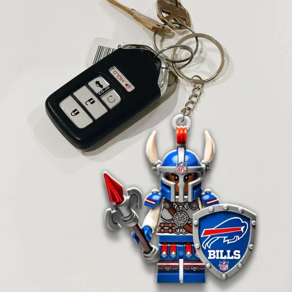 Buffalo Bills Football Team US Special Acrylic Keychain Gift For Fan SPTAKC008 - Image 3