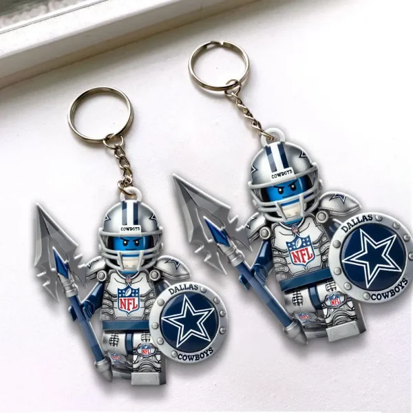 Dallas Cowboys Football Team US Special Acrylic Keychain Gift For Fan SPTAKC009 - Image 2