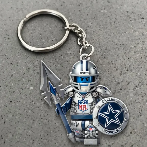 Dallas Cowboys Football Team US Special Acrylic Keychain Gift For Fan SPTAKC009 - Image 3