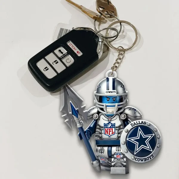 Dallas Cowboys Football Team US Special Acrylic Keychain Gift For Fan SPTAKC009 - Image 4