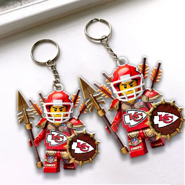 Kansas City Chiefs Football Team US Special Acrylic Keychain Gift For Fan SPTAKC010 - Image 2