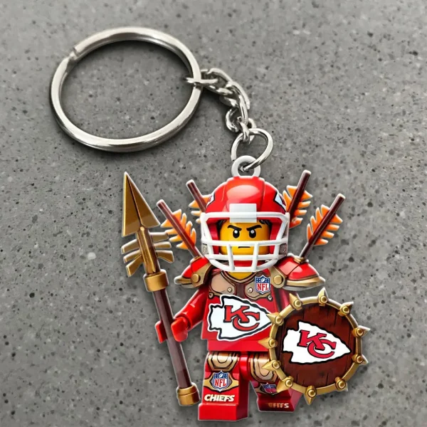 Kansas City Chiefs Football Team US Special Acrylic Keychain Gift For Fan SPTAKC010 - Image 3