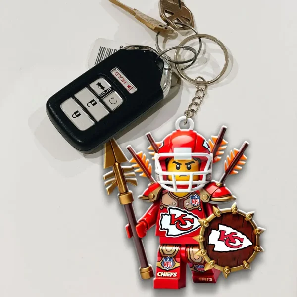 Kansas City Chiefs Football Team US Special Acrylic Keychain Gift For Fan SPTAKC010 - Image 4