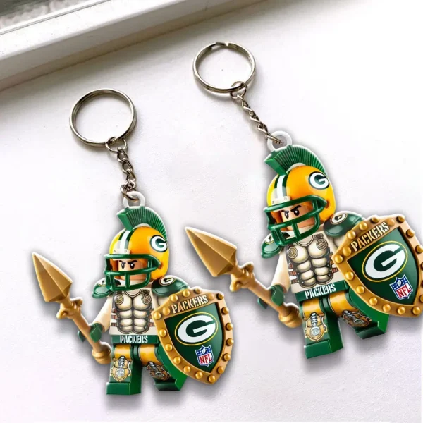 Green Bay Packers Football Team US Special Acrylic Keychain Gift For Fan SPTAKC011 - Image 2