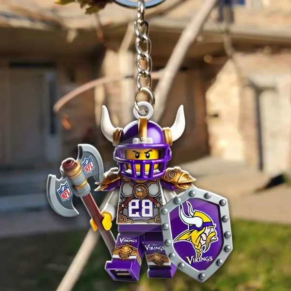 Minnesota Vikings Football Team US Special Acrylic Keychain Gift For Fan SPTAKC012