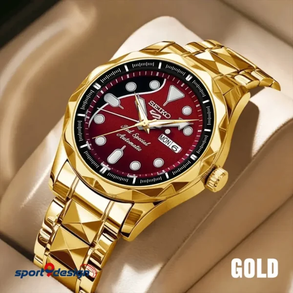 Arizona Cardinals Luxury Automatic Stainless Steel Business Waterproof Watches For Men's 2025 SPTDMW931 - Image 3