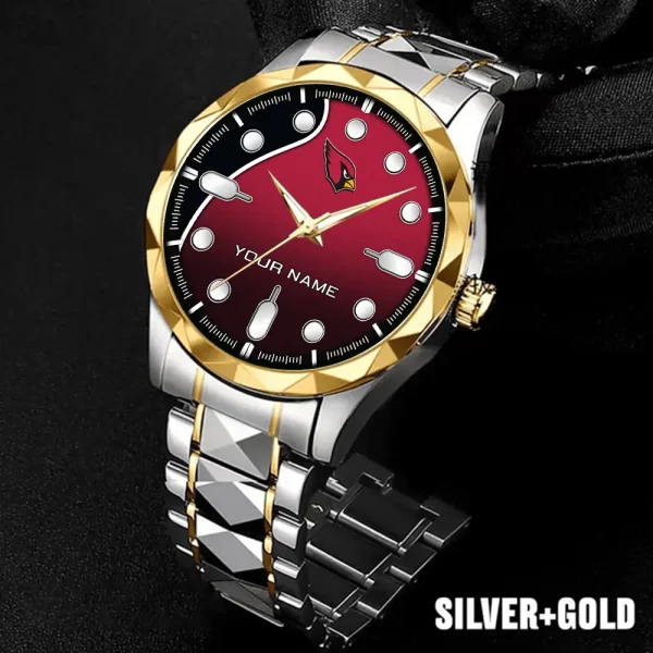 Arizona Cardinals Luxury Automatic Stainless Steel Business Waterproof Watches For Men's 2025 SPTDMW931