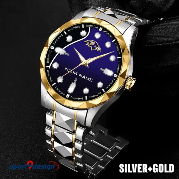 Baltimore Ravens Luxury Automatic Stainless Steel Business Waterproof Watches For Men's 2025 SPTDMW933