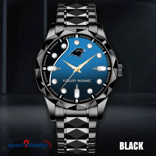 Carolina Panthers Luxury Automatic Stainless Steel Business Waterproof Watches For Men's 2025 SPTDMW935 - Image 3