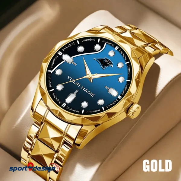 Carolina Panthers Luxury Automatic Stainless Steel Business Waterproof Watches For Men's 2025 SPTDMW935 - Image 4