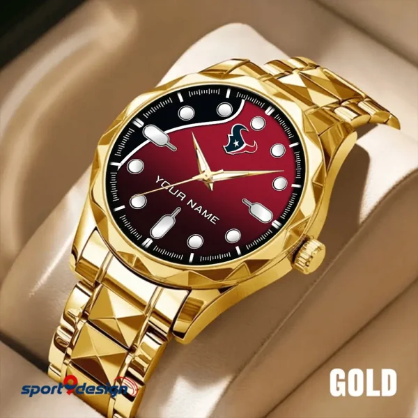 Houston Texans Luxury Automatic Stainless Steel Business Waterproof Watches For Men's 2025 SPTDMW943 - Image 4
