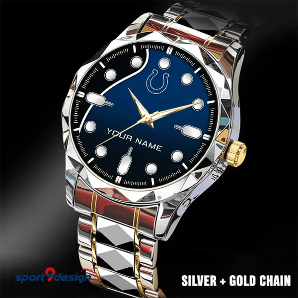 Indianapolis Colts Luxury Automatic Stainless Steel Business Waterproof Watches For Men's 2025 SPTDMW944