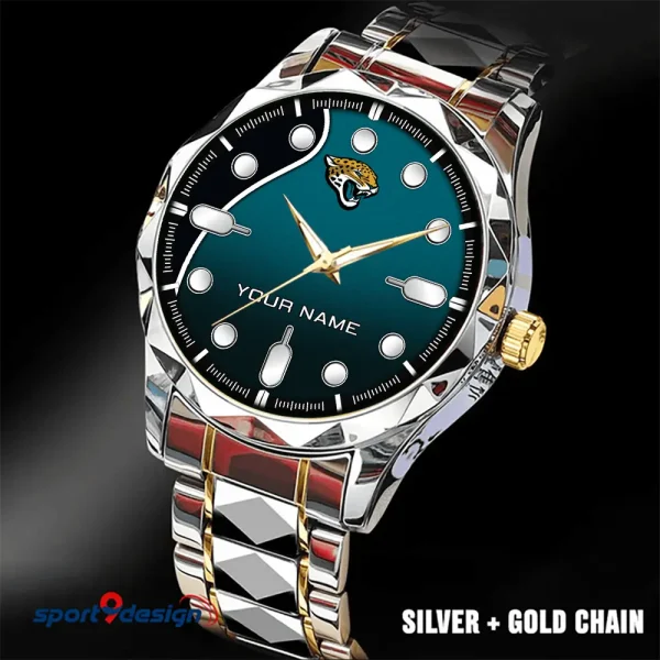 Jacksonville Jaguars Luxury Automatic Stainless Steel Business Waterproof Watches For Men's 2025 SPTDMW945
