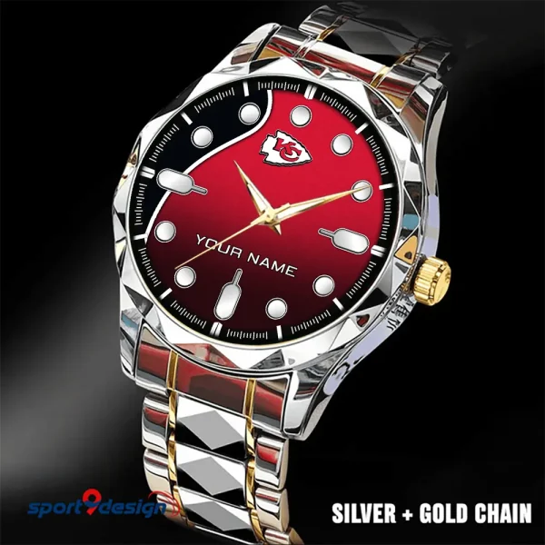 Kansas City Chiefs Luxury Automatic Stainless Steel Business Waterproof Watches For Men's 2025 SPTDMW946