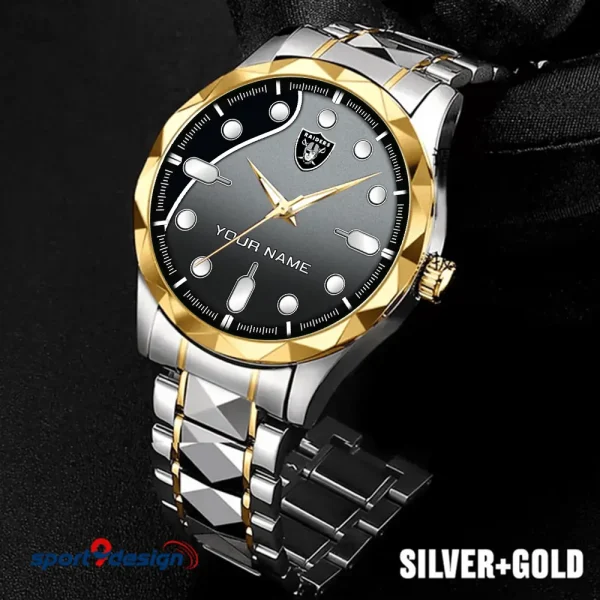 Las Vegas Raiders Luxury Automatic Stainless Steel Business Waterproof Watches For Men's 2025 SPTDMW947