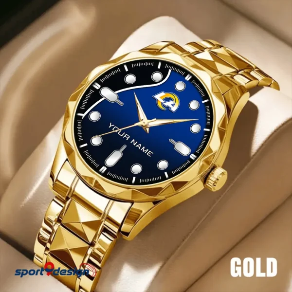 Los Angeles Rams Luxury Automatic Stainless Steel Business Waterproof Watches For Men's 2025 SPTDMW949 - Image 3