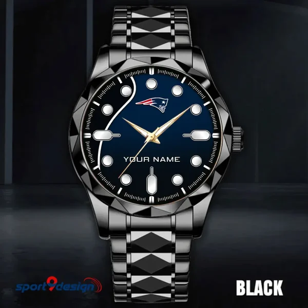 New England Patriots Luxury Automatic Stainless Steel Business Waterproof Watches For Men's 2025 SPTDMW952 - Image 5