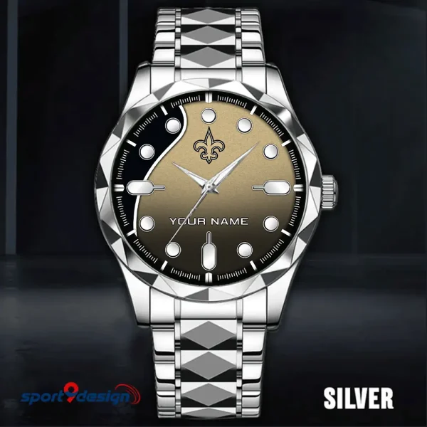 New Orleans Saints Luxury Automatic Stainless Steel Business Waterproof Watches For Men's 2025 SPTDMW953
