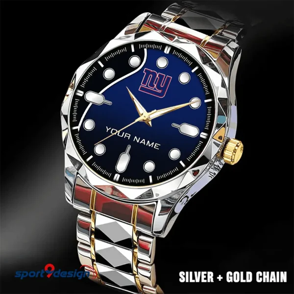 New York Giants Luxury Automatic Stainless Steel Business Waterproof Watches For Men's 2025 SPTDMW954