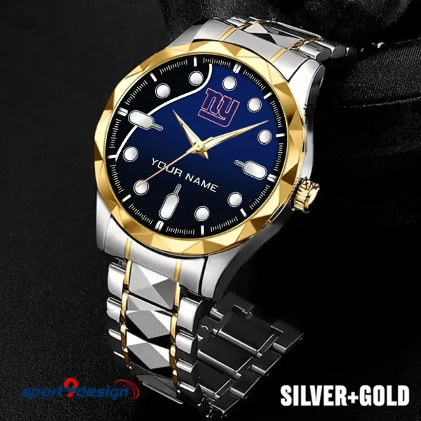 New York Giants Luxury Automatic Stainless Steel Business Waterproof Watches For Men's 2025 SPTDMW954 - Image 2