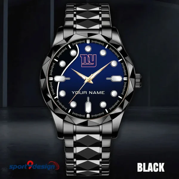 New York Giants Luxury Automatic Stainless Steel Business Waterproof Watches For Men's 2025 SPTDMW954 - Image 3