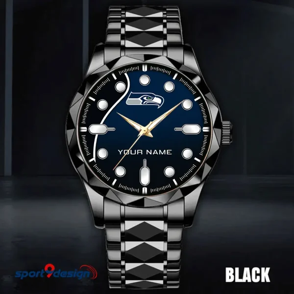 Seattle Seahawks Luxury Automatic Stainless Steel Business Waterproof Watches For Men's 2025 SPTDMW959 - Image 3