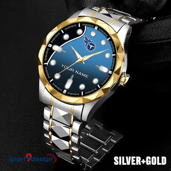 Tennessee Titans Luxury Automatic Stainless Steel Business Waterproof Watches For Men's 2025 SPTDMW961 - Image 2