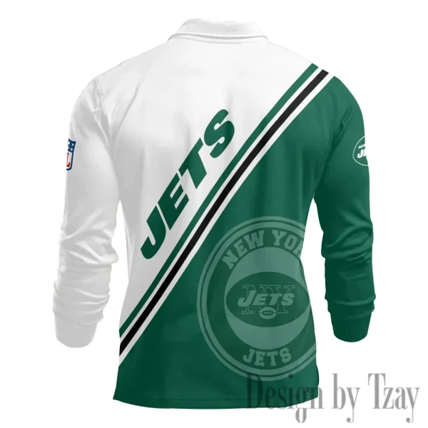 New York Jets Fashion Men's Business Long Sleeve T-Shirt SPTLSPS288 - Image 3