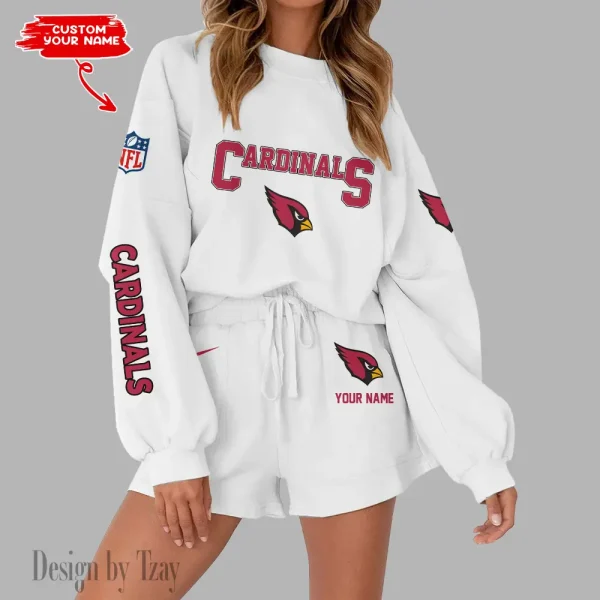 Arizona Cardinals Fashionable Casual Women's Sweatsuit New 2025 SPTW2POSS001 - Image 2
