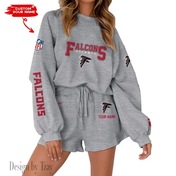 Atlanta Falcons Fashionable Casual Women's Sweatsuit New 2025 SPTW2POSS002 - Image 5
