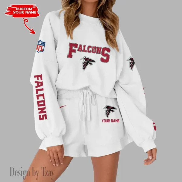 Atlanta Falcons Fashionable Casual Women's Sweatsuit New 2025 SPTW2POSS002 - Image 7