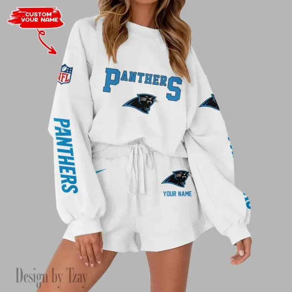 Carolina Panthers Fashionable Casual Women's Sweatsuit New 2025 SPTW2POSS005 - Image 3