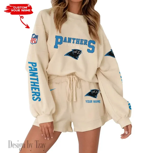 Carolina Panthers Fashionable Casual Women's Sweatsuit New 2025 SPTW2POSS005 - Image 6