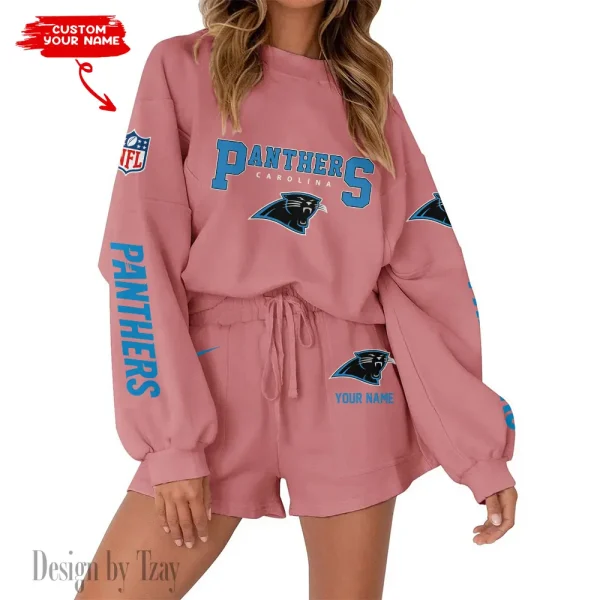 Carolina Panthers Fashionable Casual Women's Sweatsuit New 2025 SPTW2POSS005 - Image 7