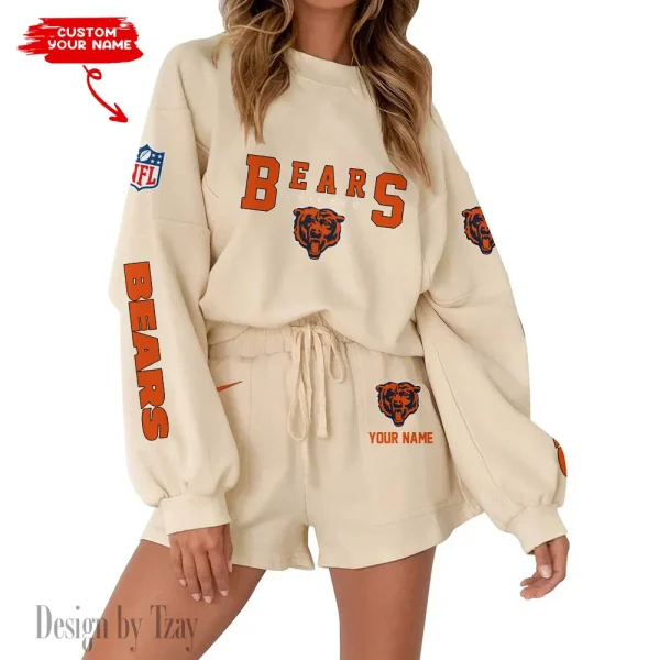 Chicago Bears Fashionable Casual Women's Sweatsuit New 2025 SPTW2POSS006 - Image 4