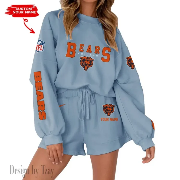 Chicago Bears Fashionable Casual Women's Sweatsuit New 2025 SPTW2POSS006 - Image 5