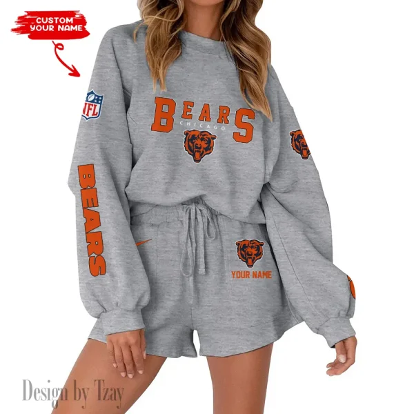 Chicago Bears Fashionable Casual Women's Sweatsuit New 2025 SPTW2POSS006 - Image 6