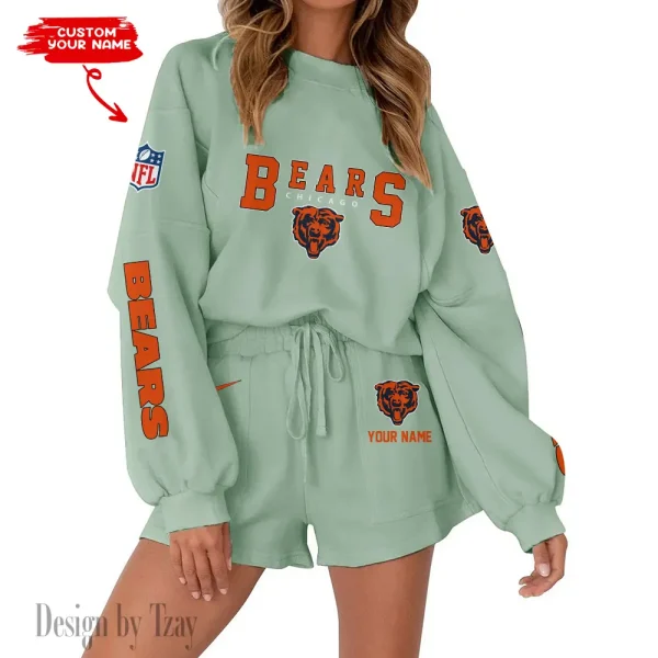 Chicago Bears Fashionable Casual Women's Sweatsuit New 2025 SPTW2POSS006 - Image 7