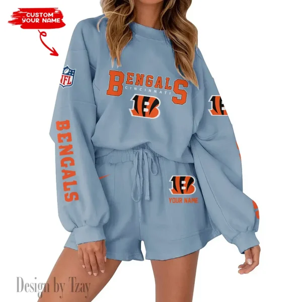 Cincinnati Bengals Fashionable Casual Women's Sweatsuit New 2025 SPTW2POSS007 - Image 6
