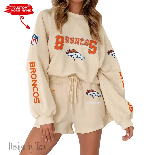 Denver Broncos Fashionable Casual Women's Sweatsuit New 2025 SPTW2POSS010 - Image 4